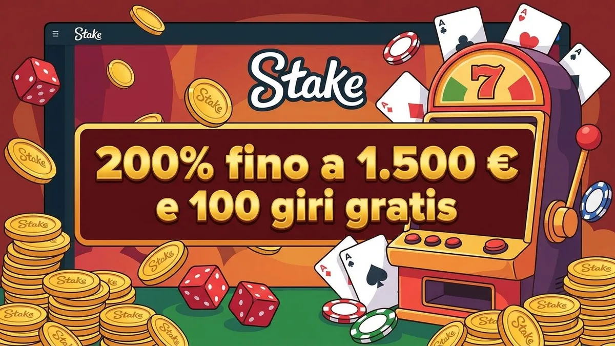 Stake bonus di benvenuto
