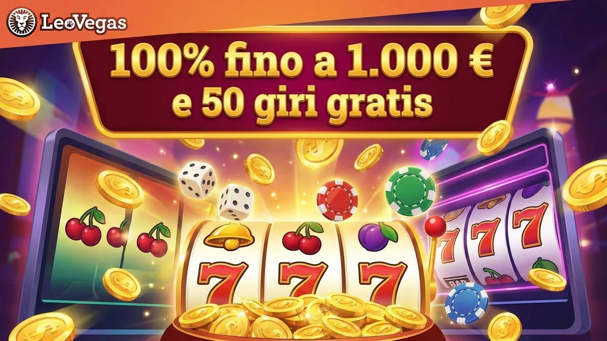LeoVegas bonus di benvenuto